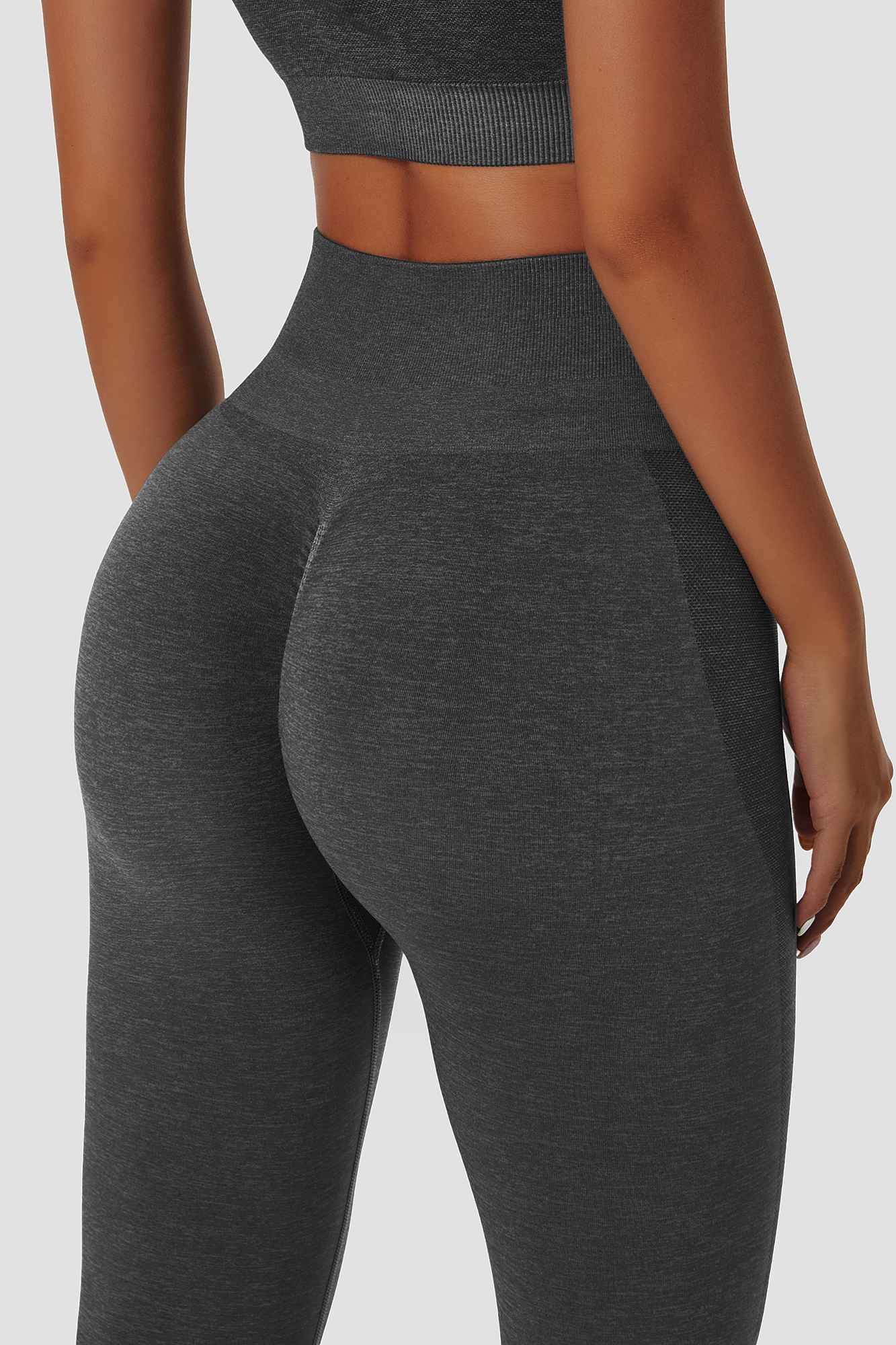 Seamless High-Rise Scrunch Butt Leggings by bornfocus