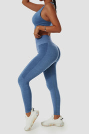 Seamless High-Rise Scrunch Butt Leggings by bornfocus