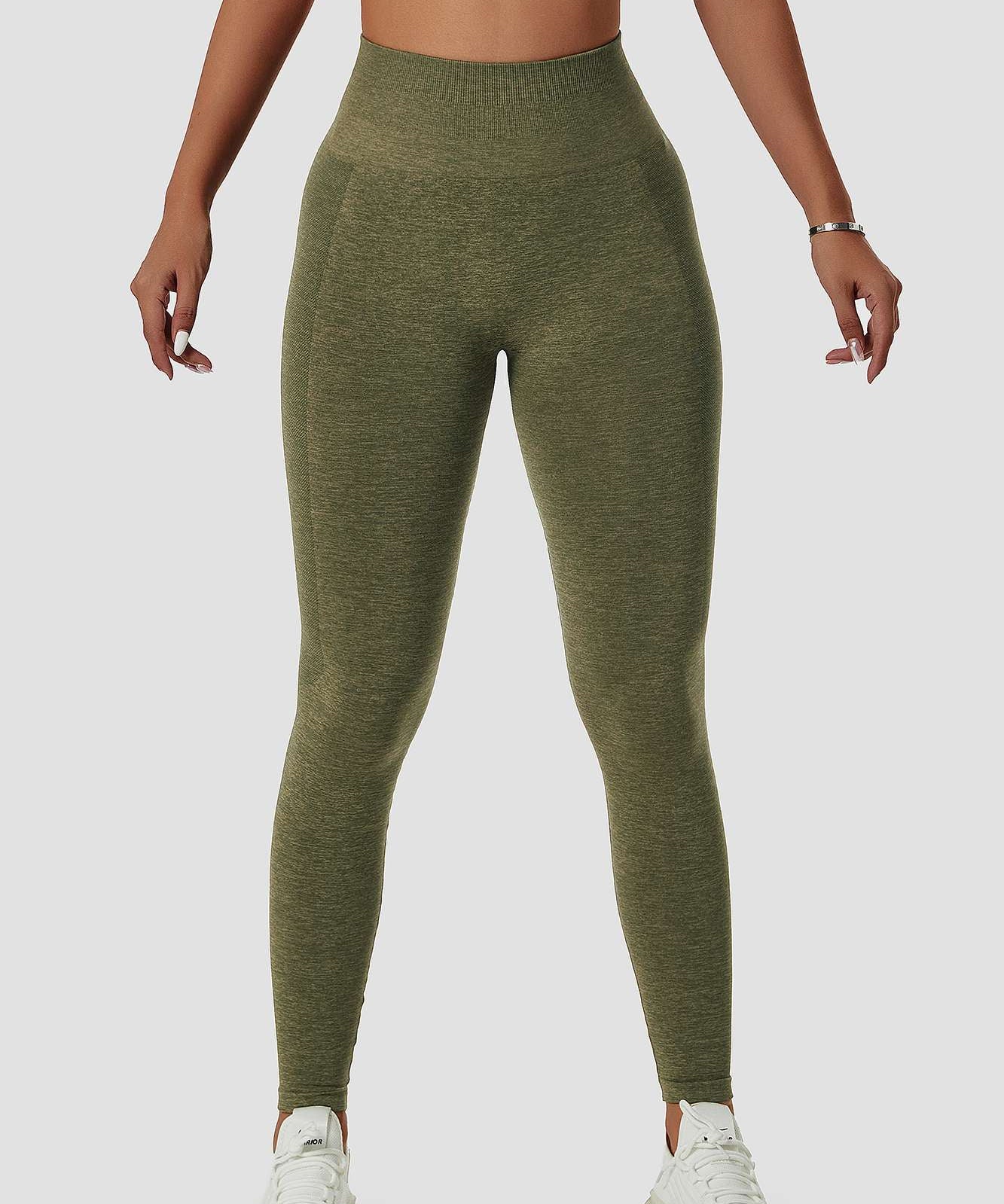 Seamless High-Rise Scrunch Butt Leggings by bornfocus