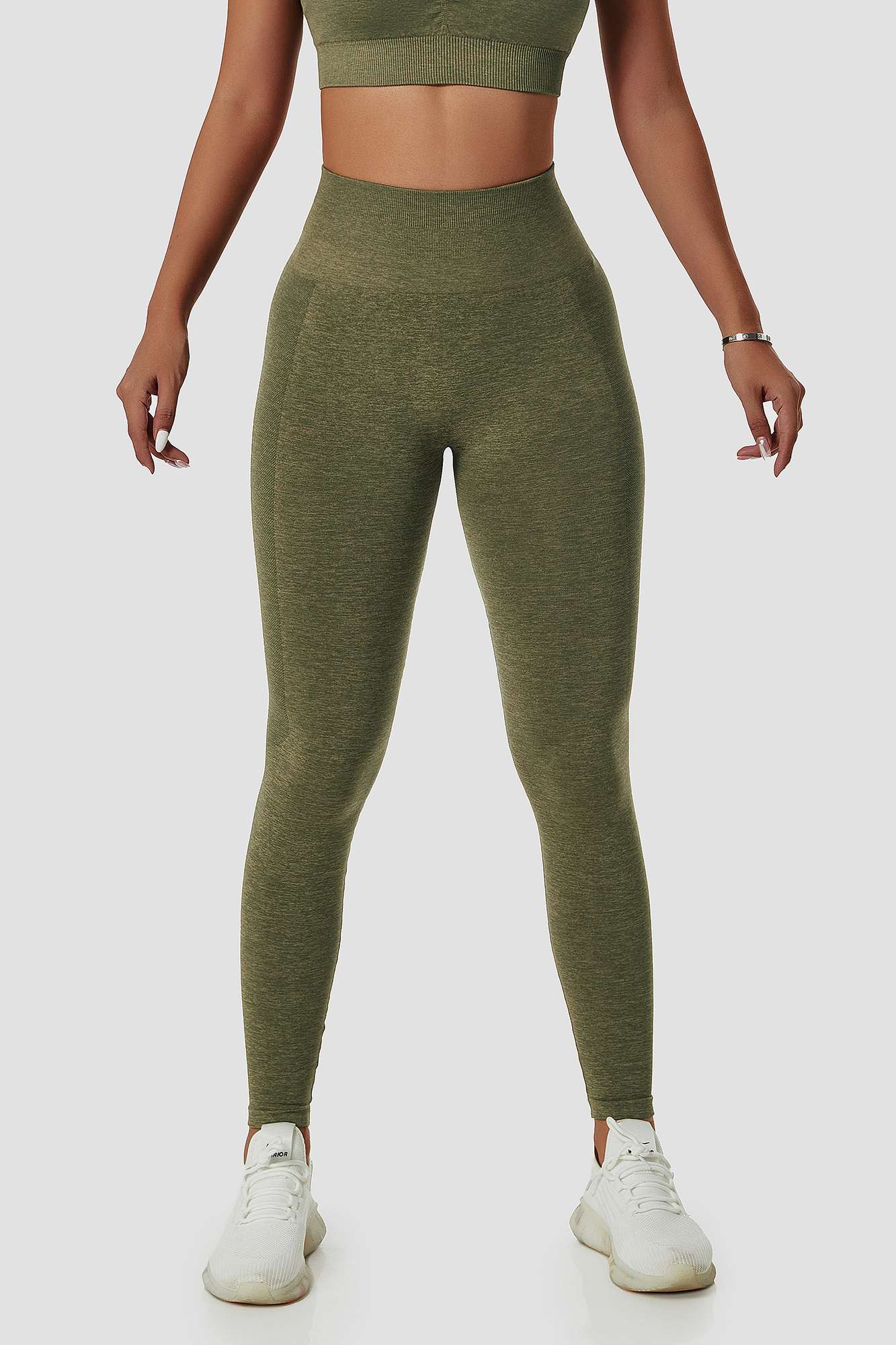 Seamless High-Rise Scrunch Butt Leggings by bornfocus