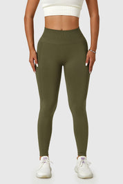 Seamless High-Rise Scrunch Legging by bornfocus