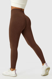 Seamless High-Rise Scrunch Legging by bornfocus