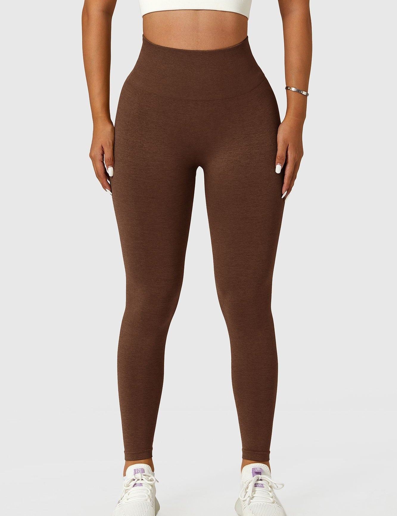 Seamless High-Rise Scrunch Legging by bornfocus