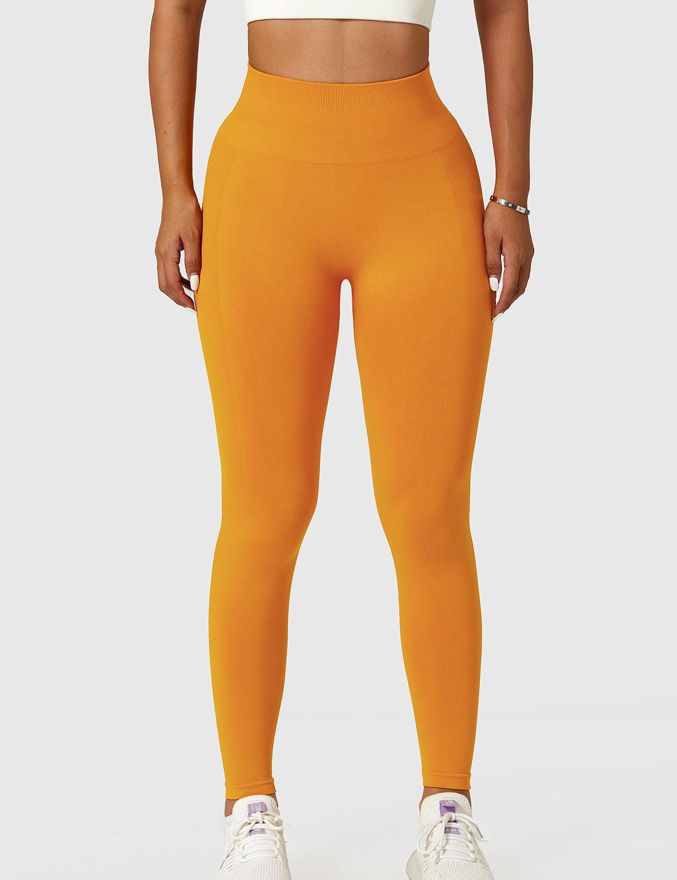 Seamless High-Rise Scrunch Legging by bornfocus