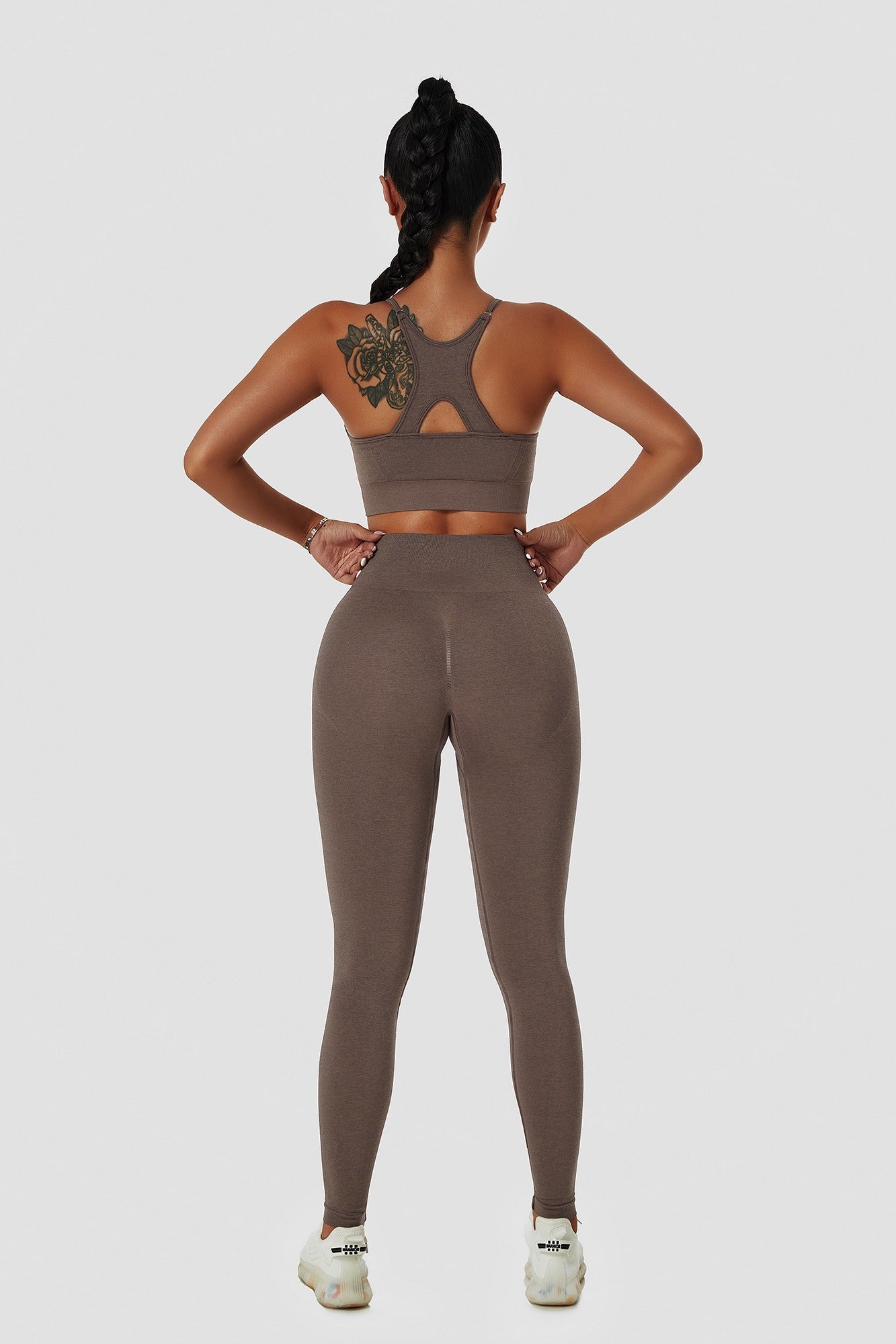 Seamless High-Rise Scrunch Butt Leggings by bornfocus