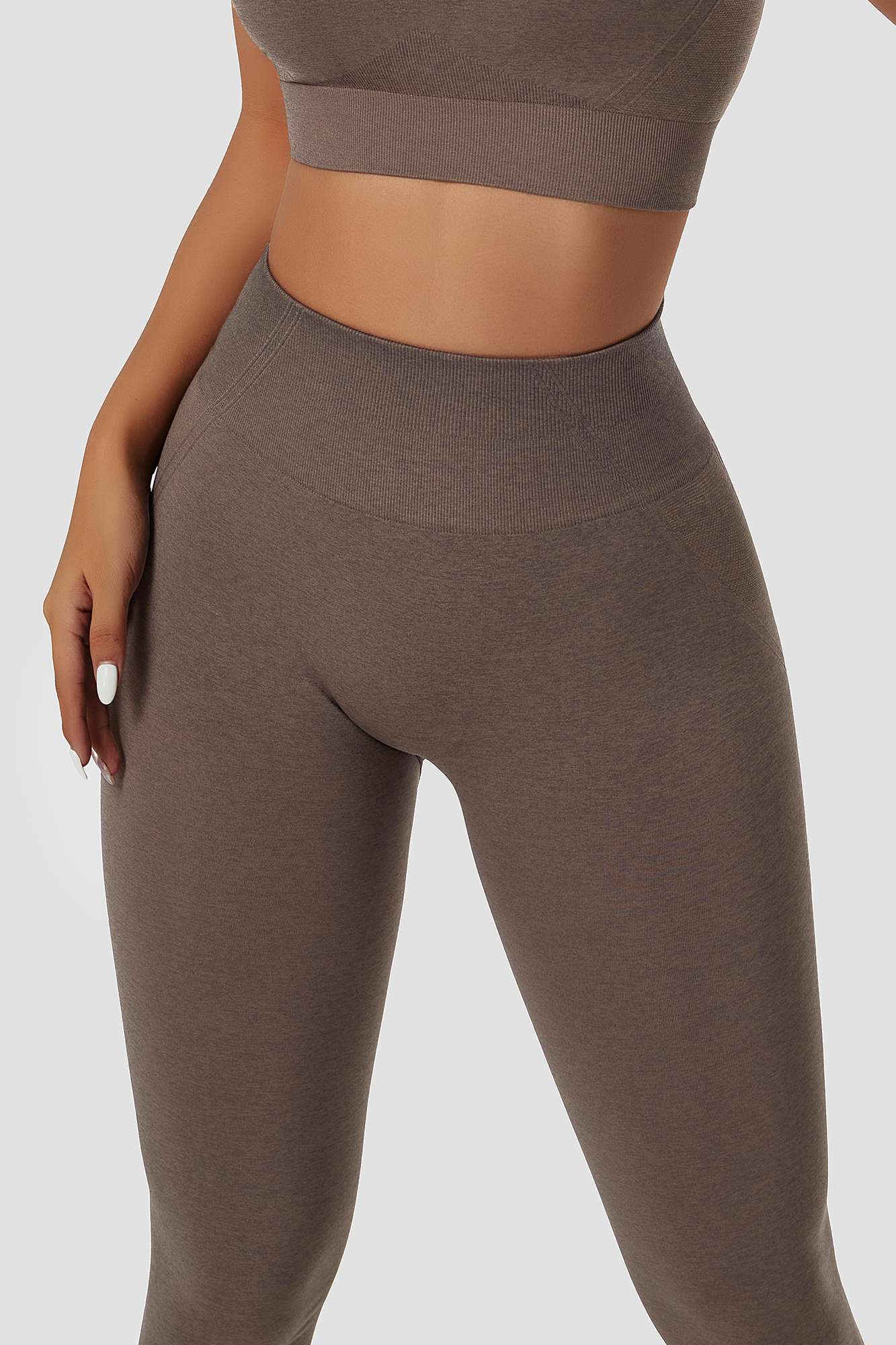 Seamless High-Rise Scrunch Butt Leggings by bornfocus