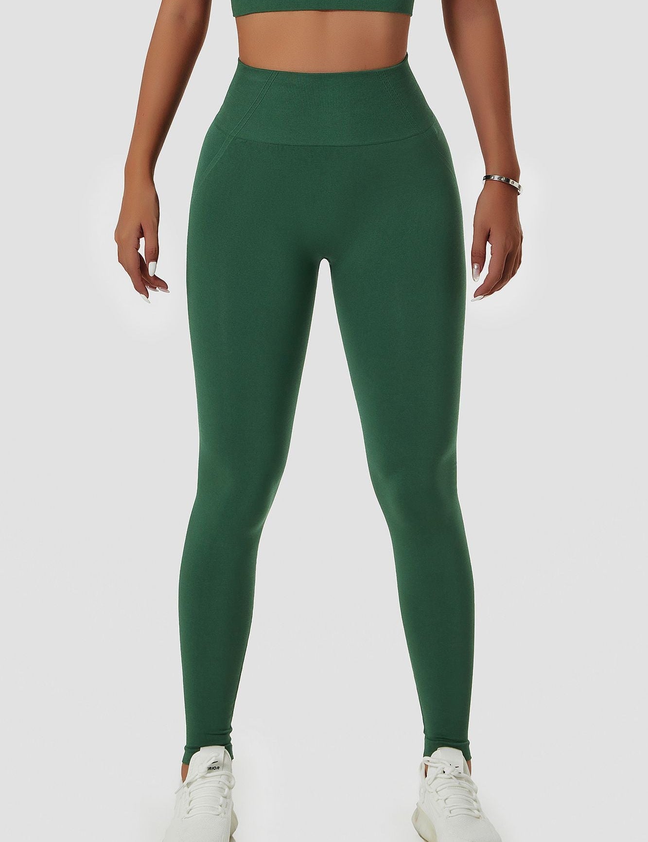 Seamless High-Rise Scrunch Butt Leggings by bornfocus