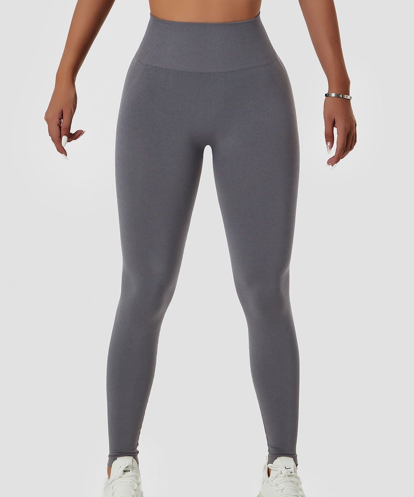 Seamless High-Rise Scrunch Butt Leggings by bornfocus