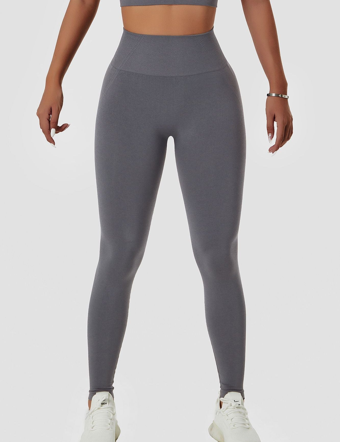 Seamless High-Rise Scrunch Butt Leggings by bornfocus