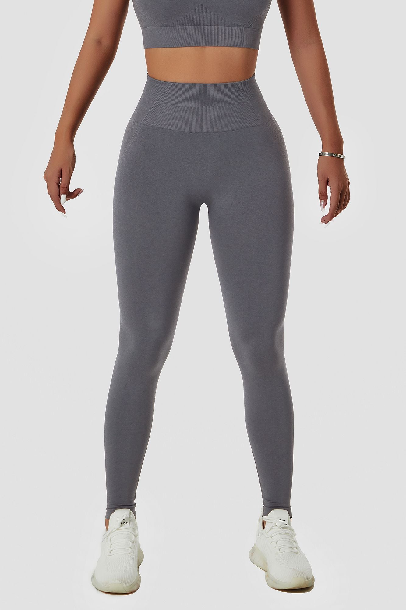 Seamless High-Rise Scrunch Butt Leggings by bornfocus