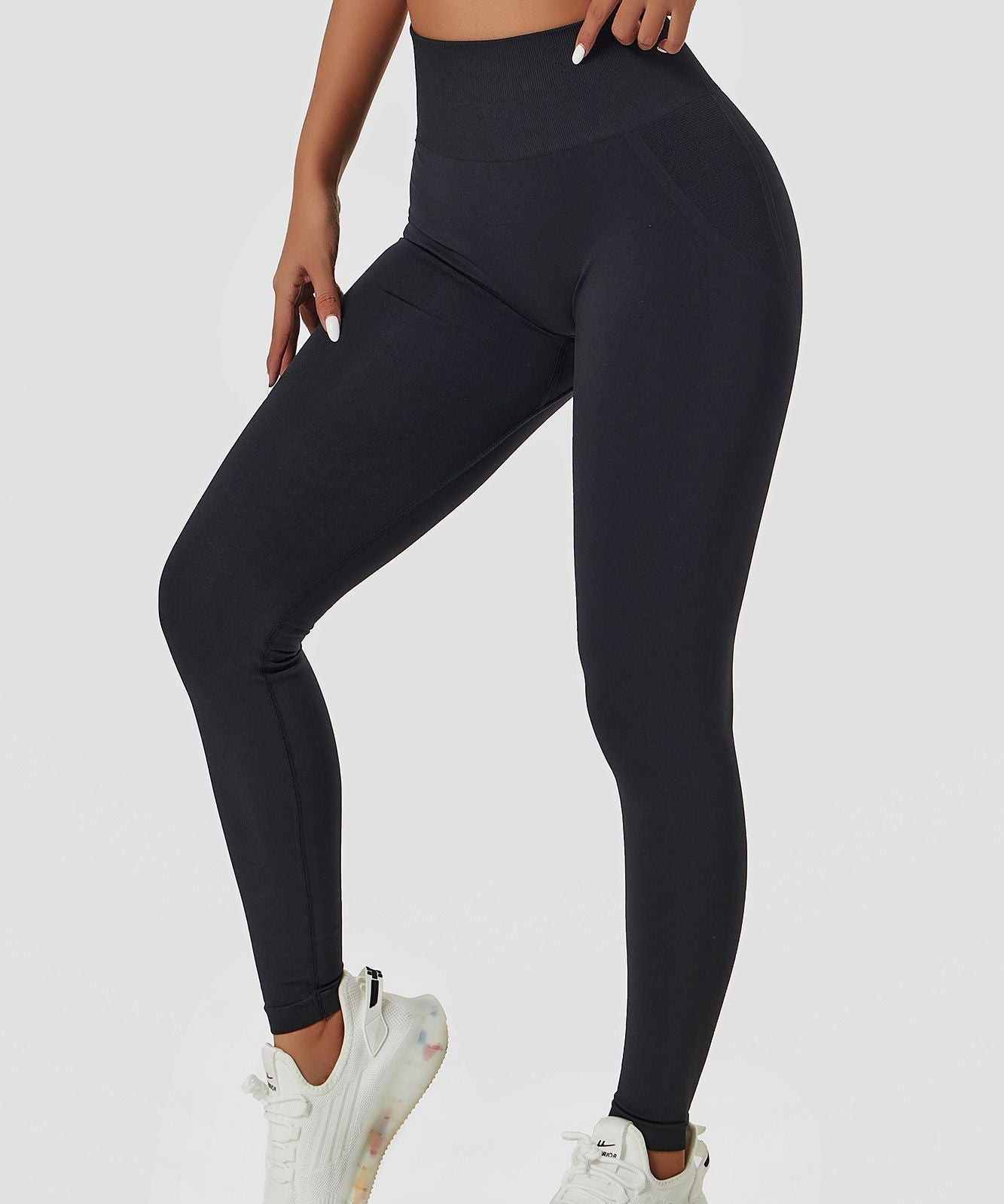 Seamless High-Rise Scrunch Butt Leggings by bornfocus