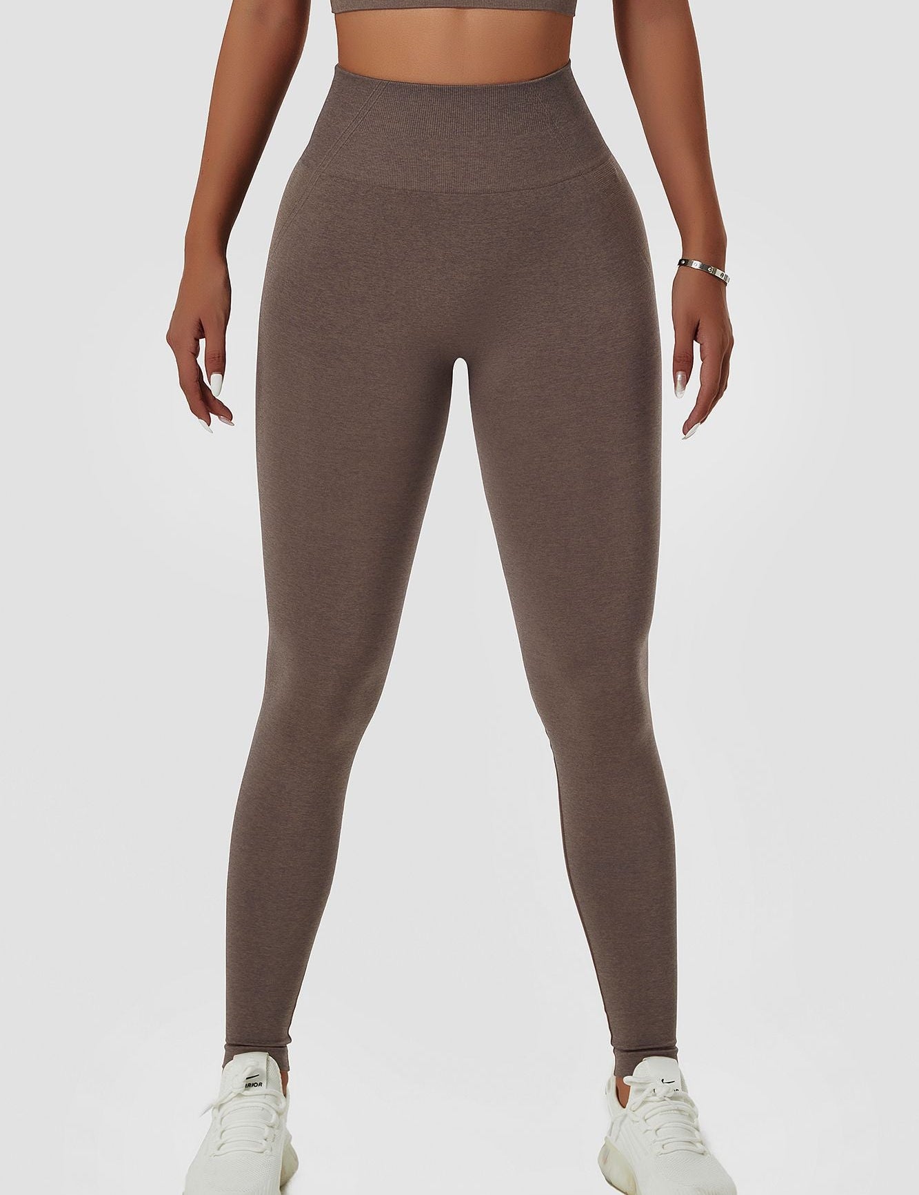 Seamless High-Rise Scrunch Butt Leggings by bornfocus