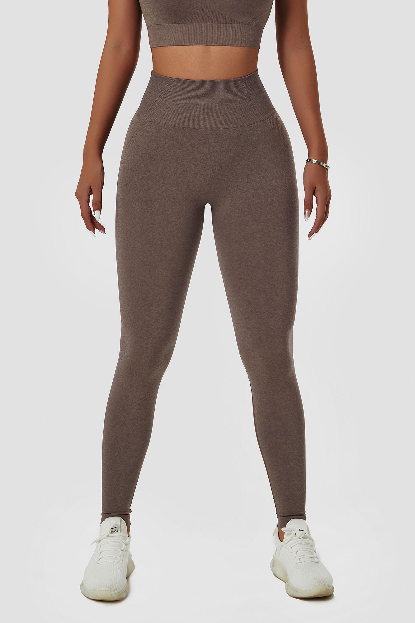 Seamless High-Rise Scrunch Butt Leggings by bornfocus