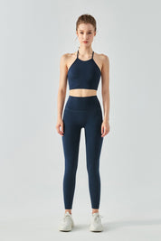 High-Rise No Front Seam Leggings by bornfocus