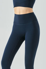 High-Rise No Front Seam Leggings by bornfocus