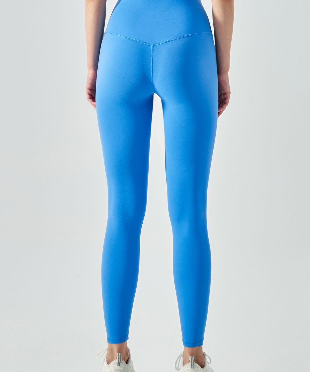 High-Rise No Front Seam Leggings by bornfocus