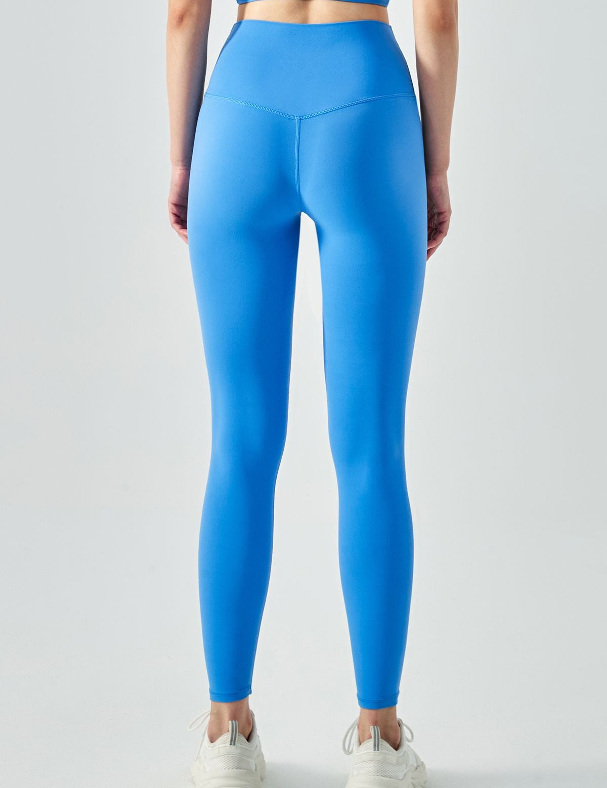 High-Rise No Front Seam Leggings by bornfocus