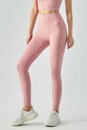 High-Rise No Front Seam Leggings by bornfocus