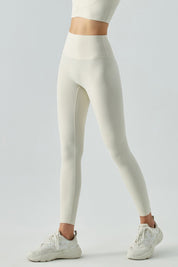 High-Rise No Front Seam Leggings by bornfocus