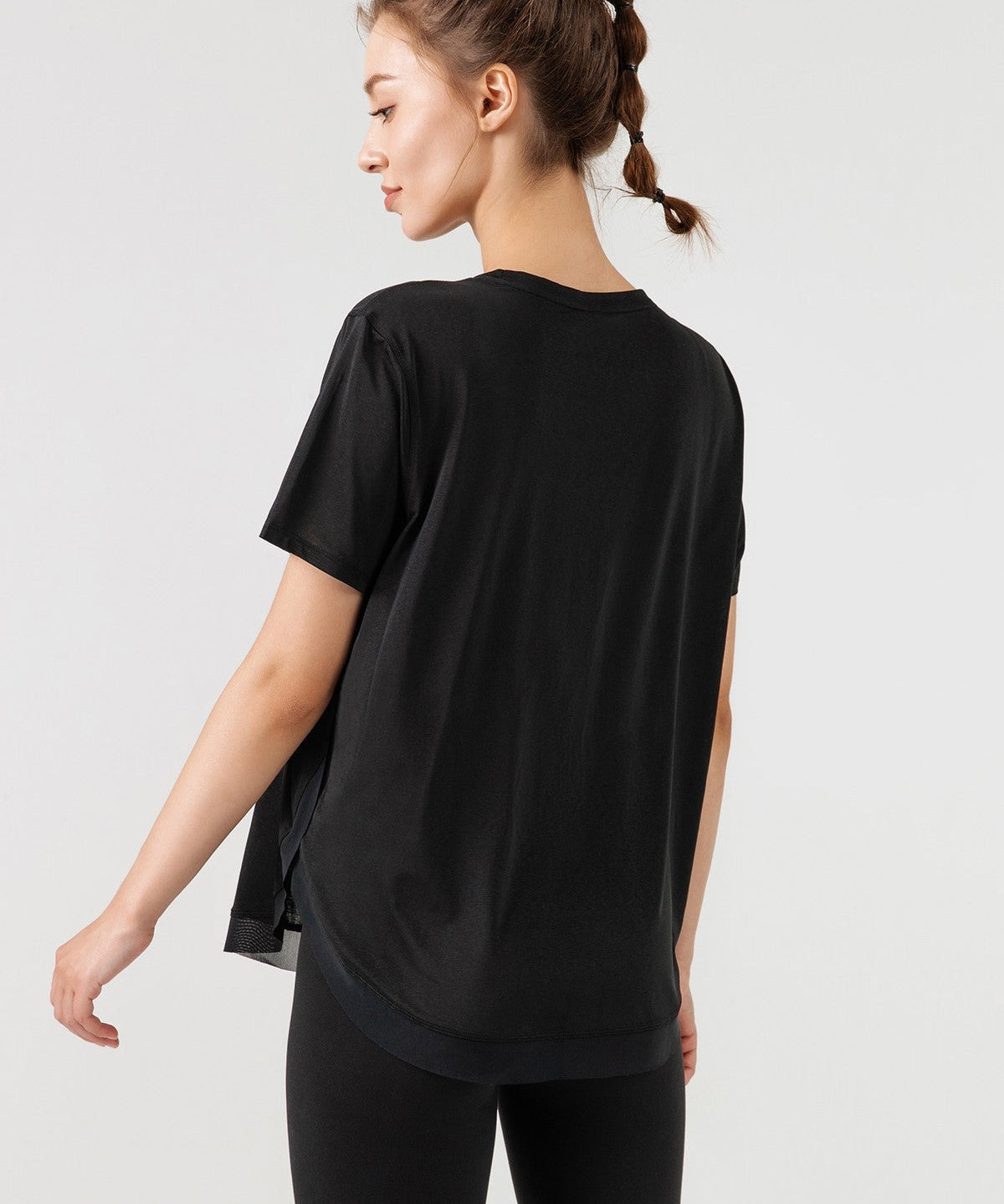 Sheer Short Sleeve Blouse by bornfocus