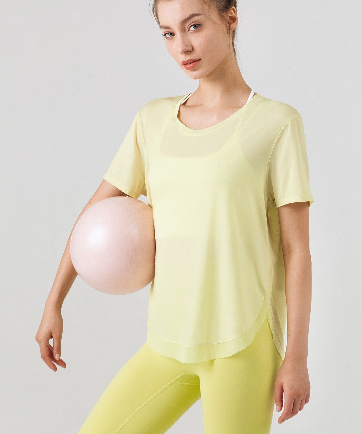 Sheer Short Sleeve Blouse by bornfocus
