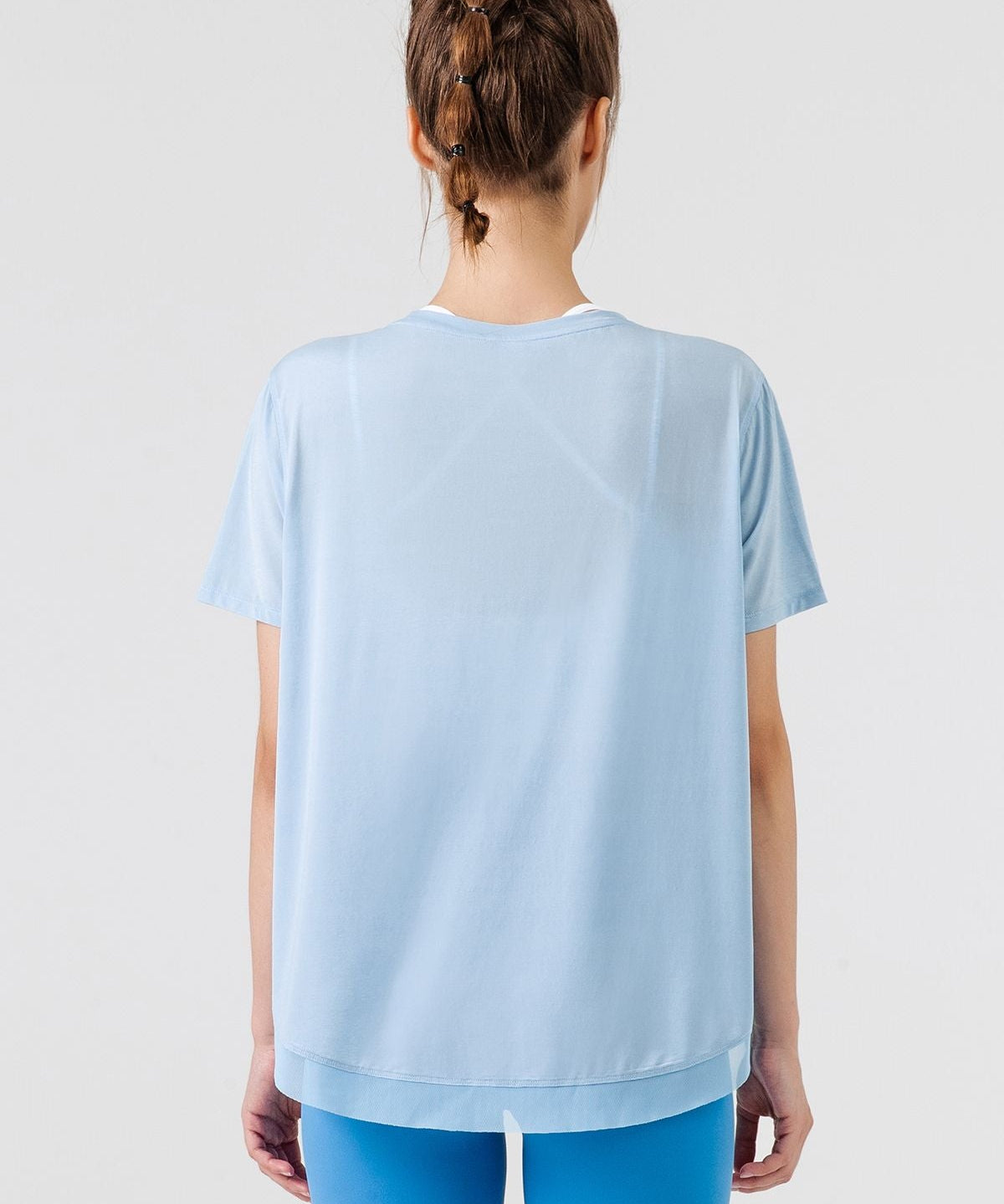 Sheer Short Sleeve Blouse by bornfocus