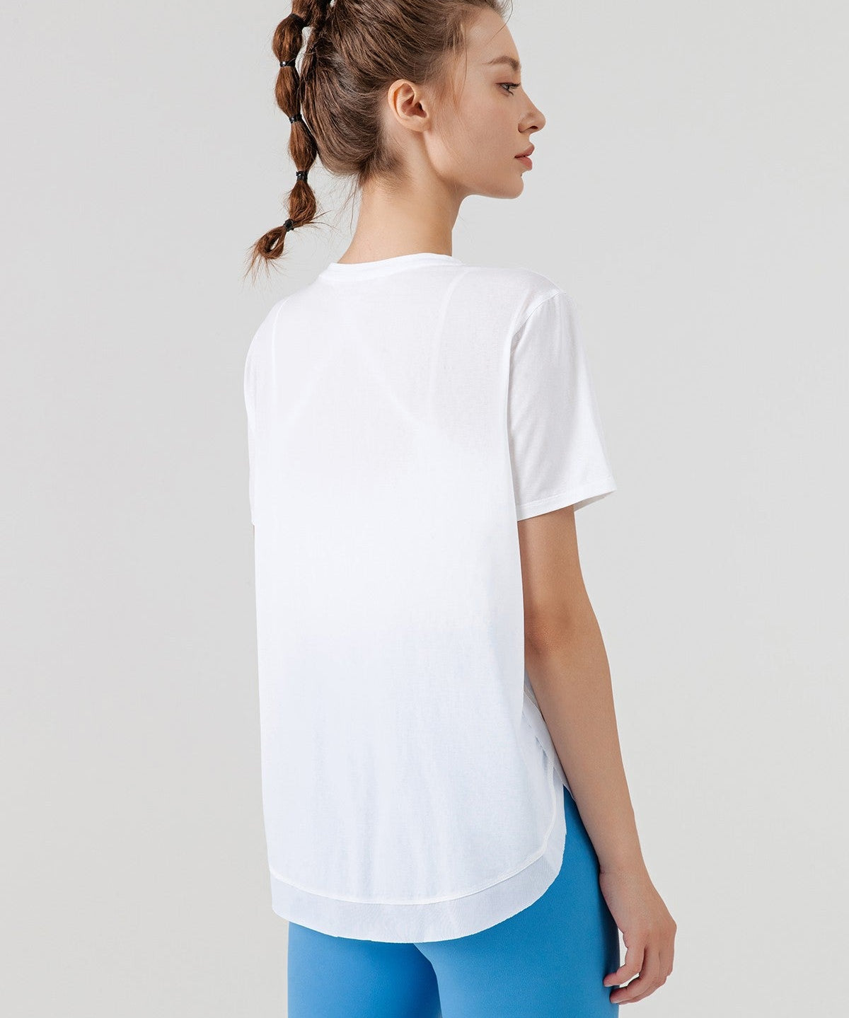 Sheer Short Sleeve Blouse by bornfocus
