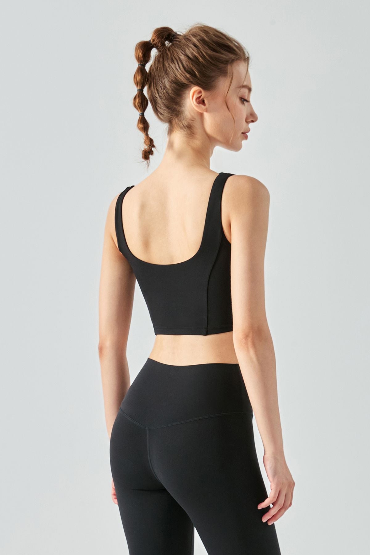 Seamed Crop Corset Top by bornfocus