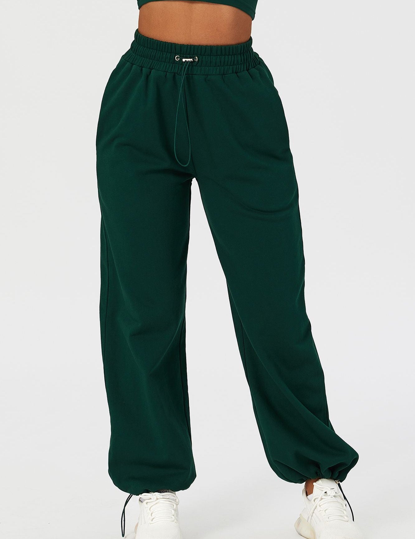 Sweatpants with Adjustable Drawstring by bornfocus