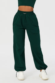 Sweatpants with Adjustable Drawstring by bornfocus