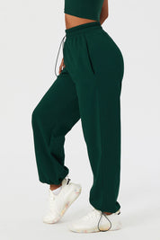 Sweatpants with Adjustable Drawstring by bornfocus