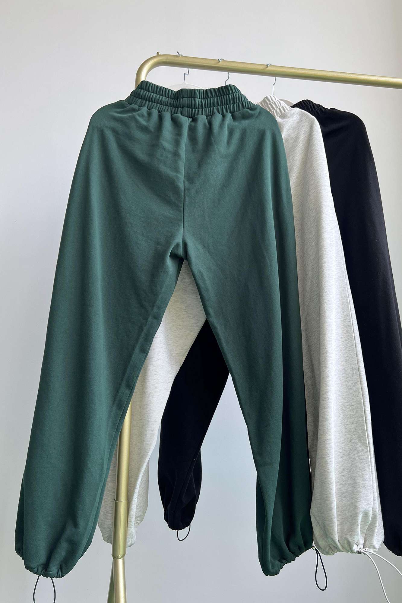 Sweatpants with Adjustable Drawstring by bornfocus