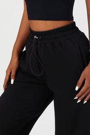 Sweatpants with Adjustable Drawstring by bornfocus