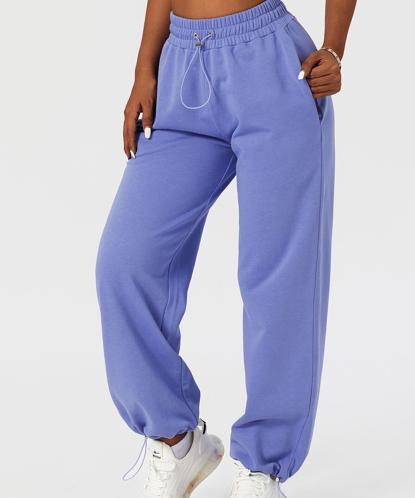 Sweatpants with Adjustable Drawstring by bornfocus