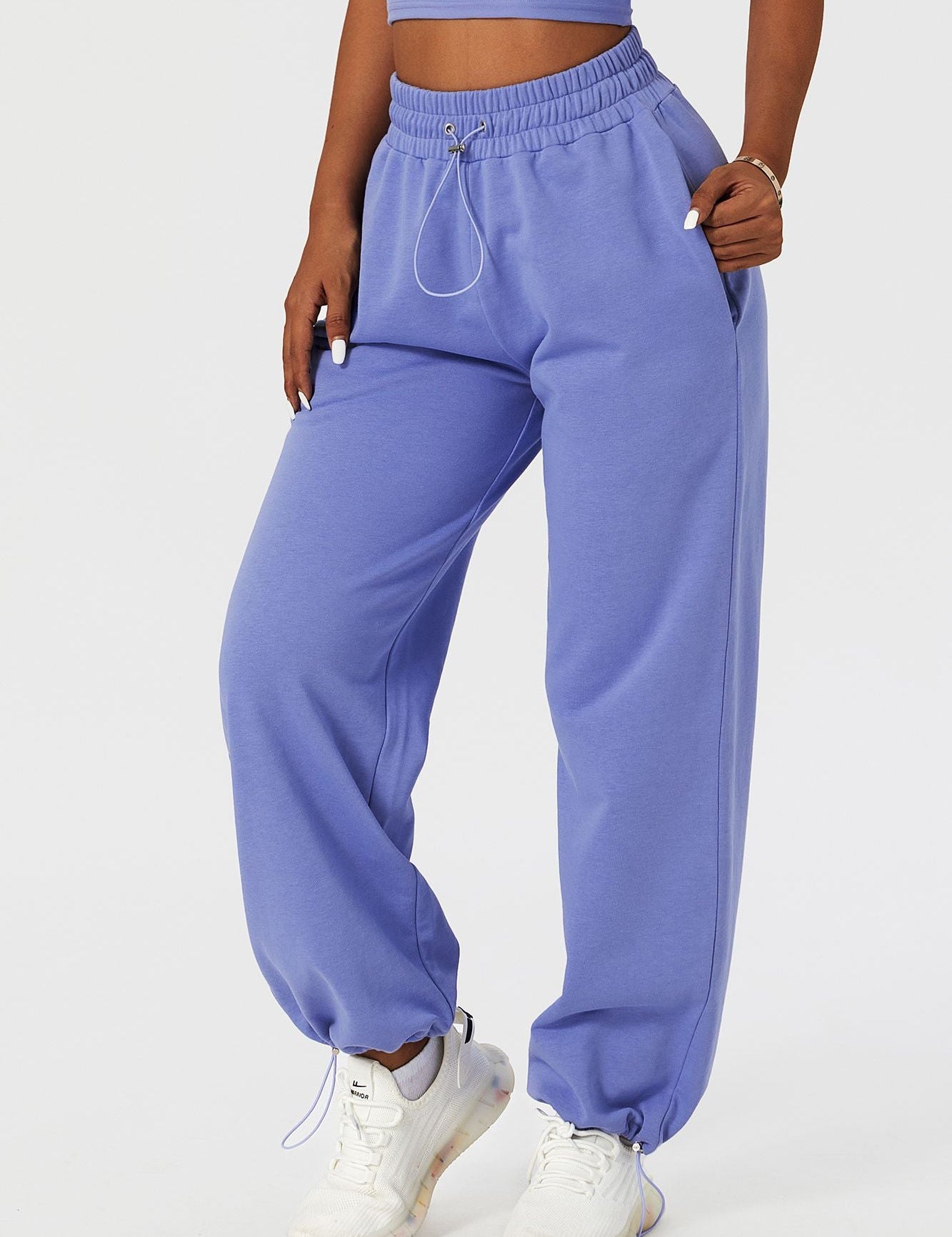 Sweatpants with Adjustable Drawstring by bornfocus