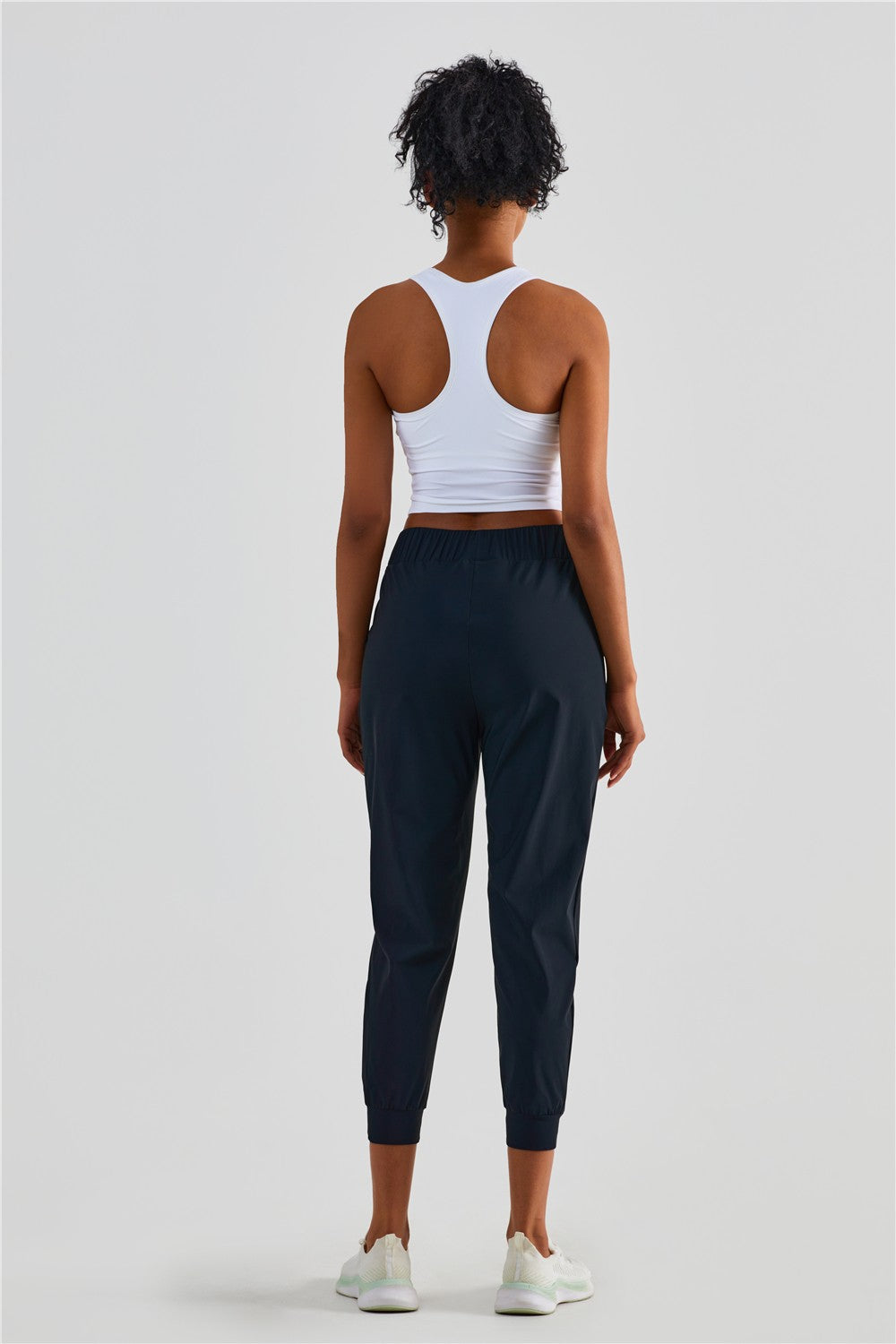 UPF 50+ Tapered Crop Pants with Pockets by bornfocus