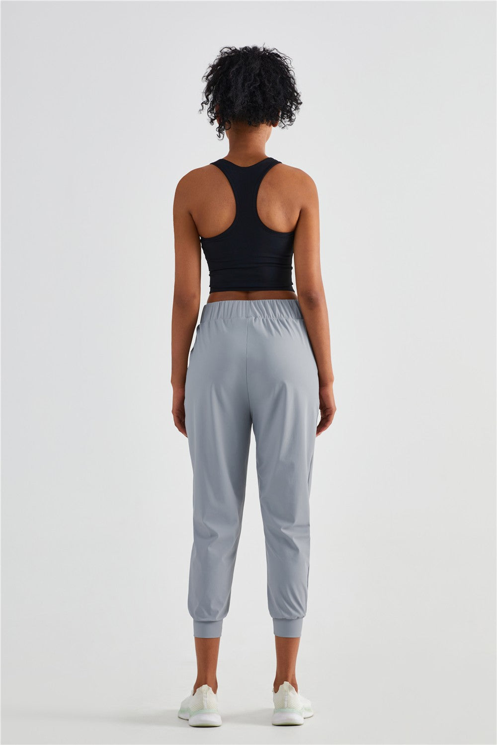 UPF 50+ Tapered Crop Pants with Pockets by bornfocus