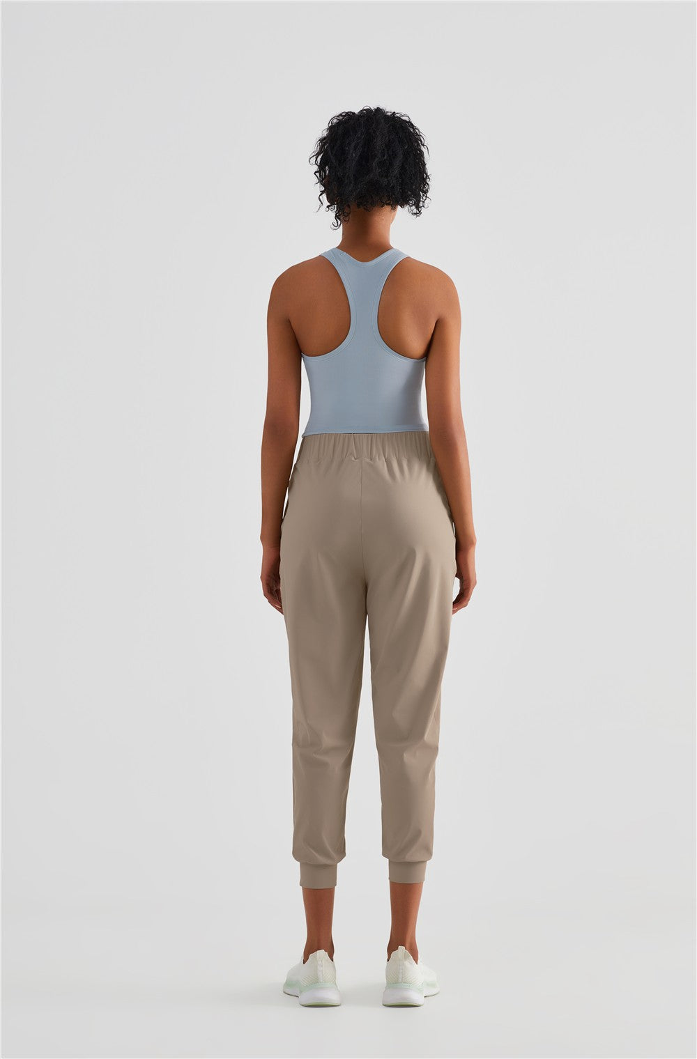 UPF 50+ Tapered Crop Pants with Pockets by bornfocus