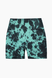 Tie Dye Scrunch Bum Shorts by bornfocus