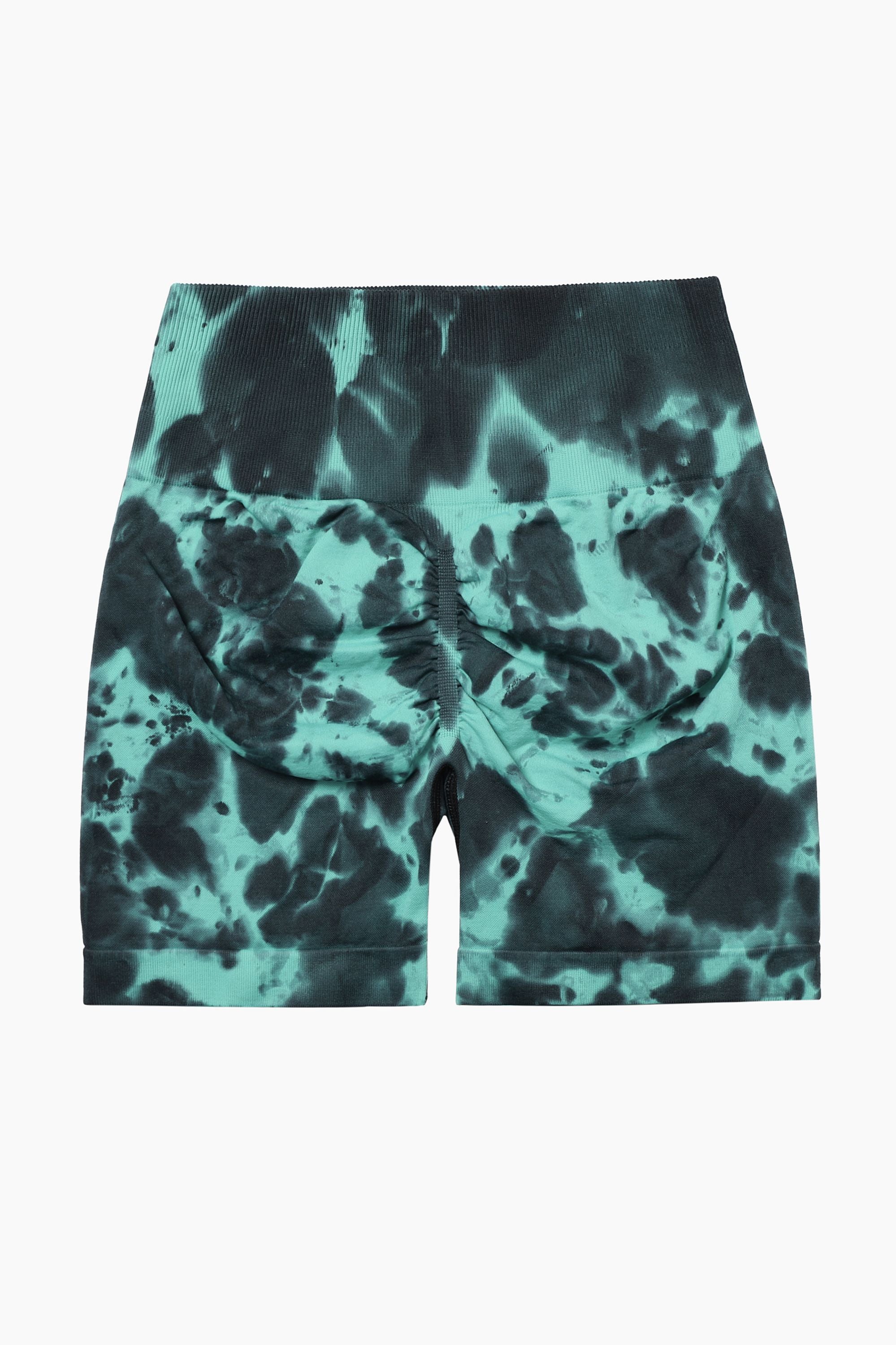 Tie Dye Scrunch Bum Shorts by bornfocus