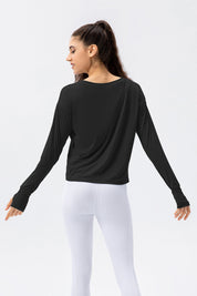 Long Sleeve Oversized Boyfriend T-Shirt by bornfocus