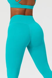 V Cross Waistband Butt-Sculpting Legging by bornfocus