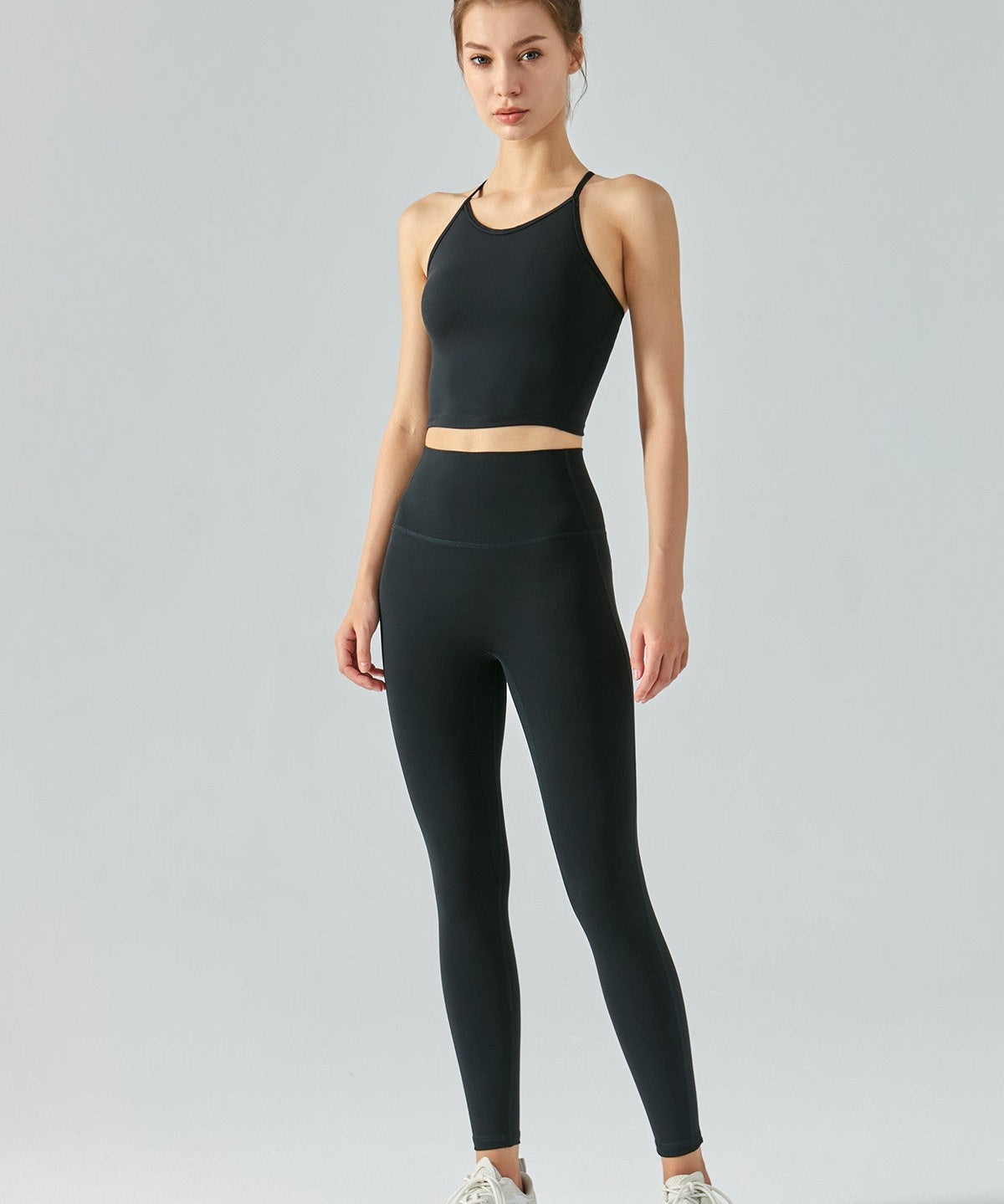 Y-Back Sports Bra & Leggings Activewear Set by bornfocus