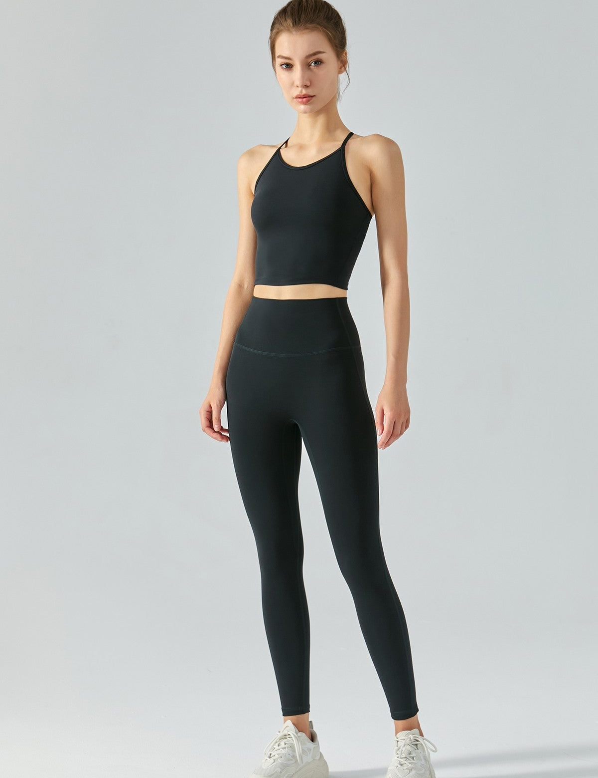 Y-Back Sports Bra & Leggings Activewear Set by bornfocus