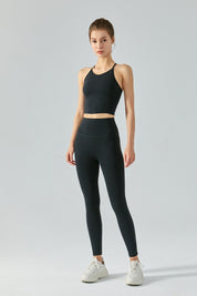 Y-Back Sports Bra & Leggings Activewear Set by bornfocus