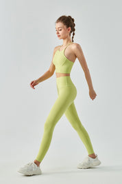 Y-Back Sports Bra & Leggings Activewear Set by bornfocus