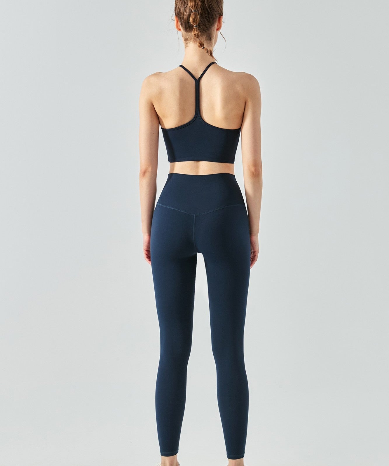 Y-Back Sports Bra & Leggings Activewear Set by bornfocus