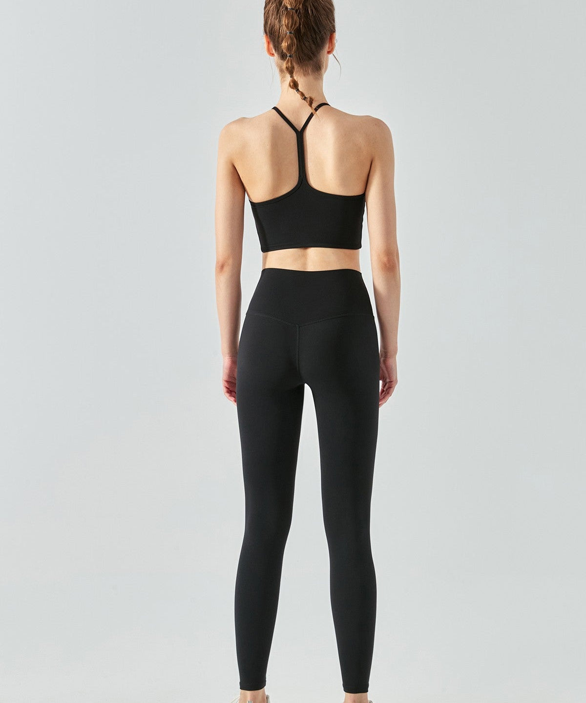 Y-Back Sports Bra & Leggings Activewear Set by bornfocus