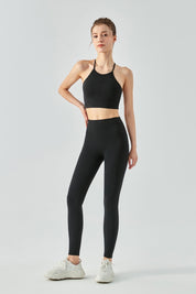 Y-Back Sports Bra & Leggings Activewear Set by bornfocus