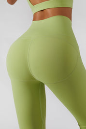 Zip Front Booty Contour Leggings by bornfocus